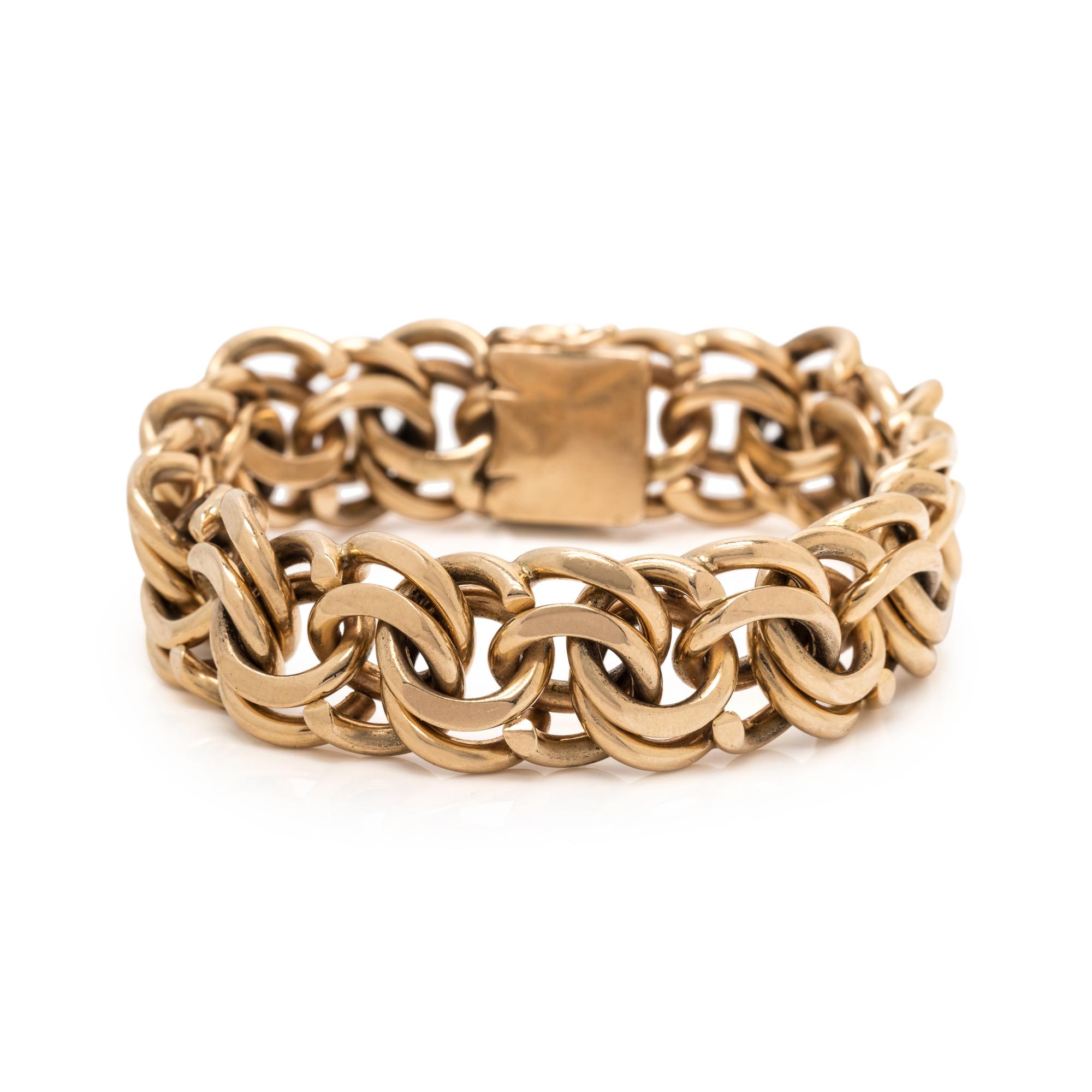 YELLOW GOLD BRACELET