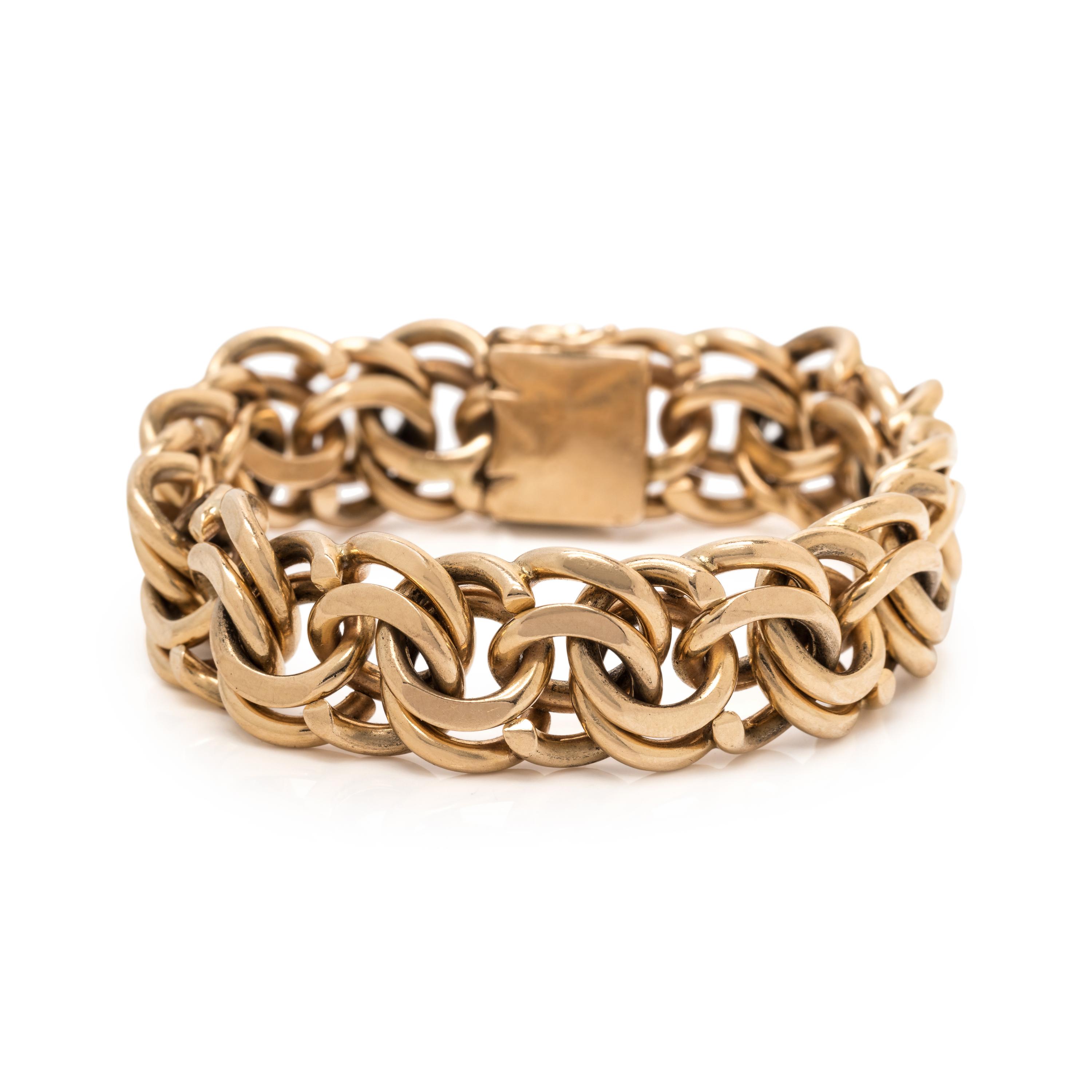 YELLOW GOLD BRACELET