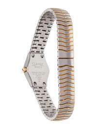EBEL, STAINLESS STEEL, 18K YELLOW GOLD AND DIAMOND 'BELUGA' WRISTWATCH