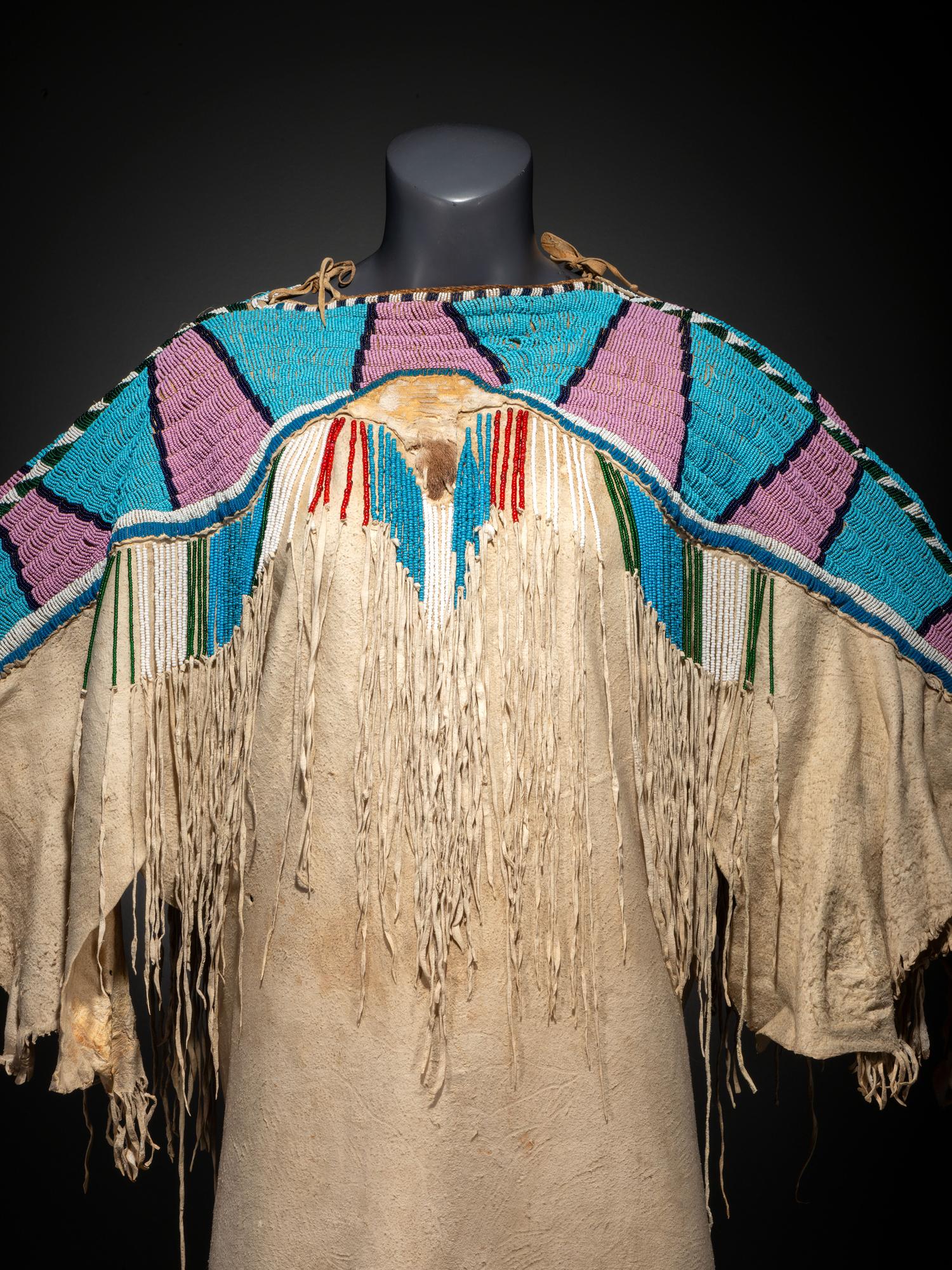 Plateau Beaded Hide Dress