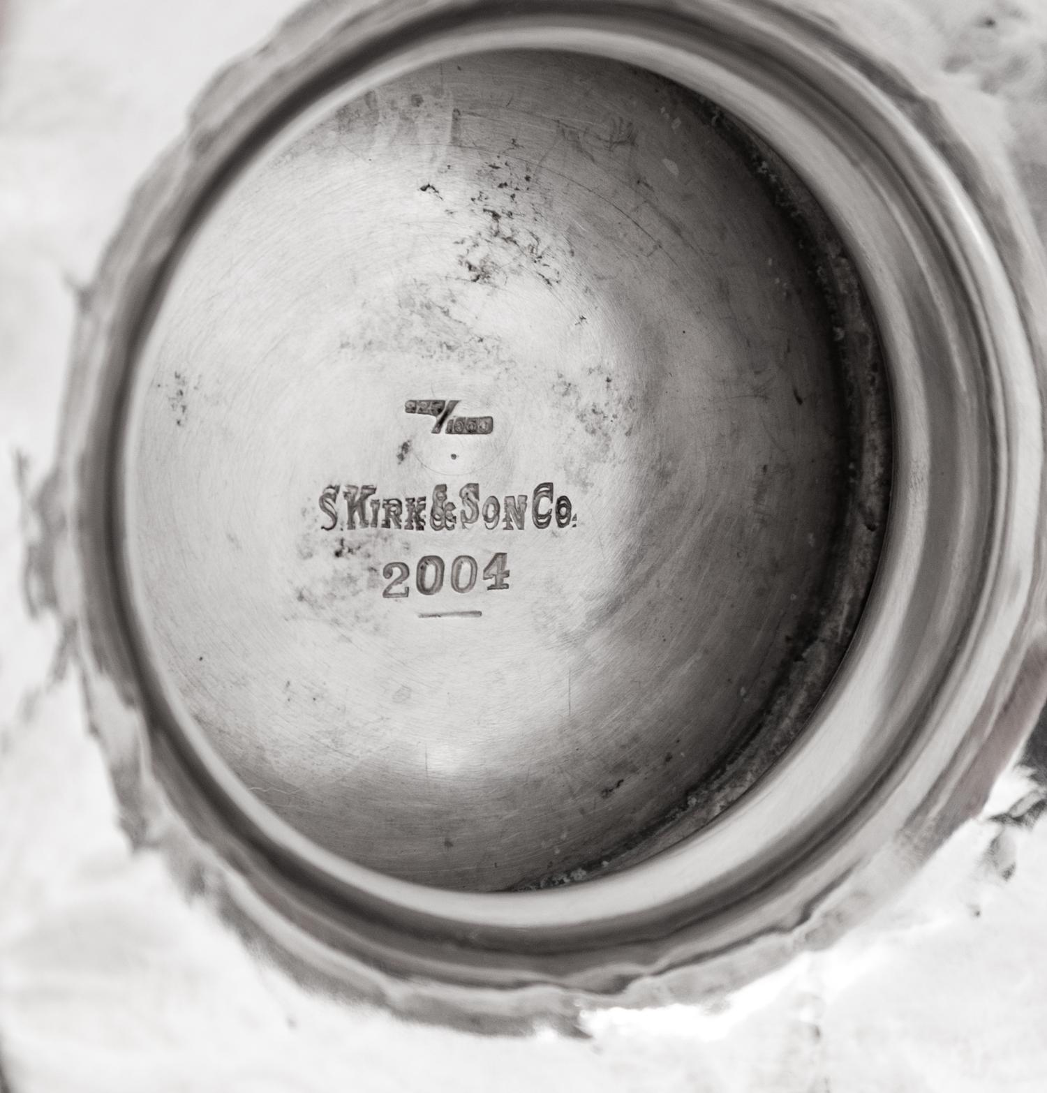 A Rare S. Kirk & Son Silver Vase