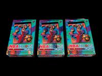 A Group of Three Retail Boxes of 1995-96 NBA Hoops Series One Basketball Cards