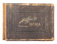 [LATE INDIAN WARS]. PACH, G.W. (1848-1904), photographer. US Military Academy year book for the Class of 1875, containing photographs of notable officers, professors, and cadets, incl. Little Bighorn casualty James G. Sturgis. New York: 1875.