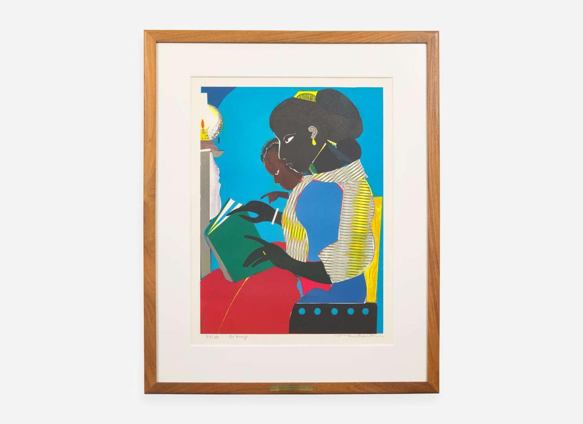 Romare Bearden (American, 1911-1988), The Lamp
