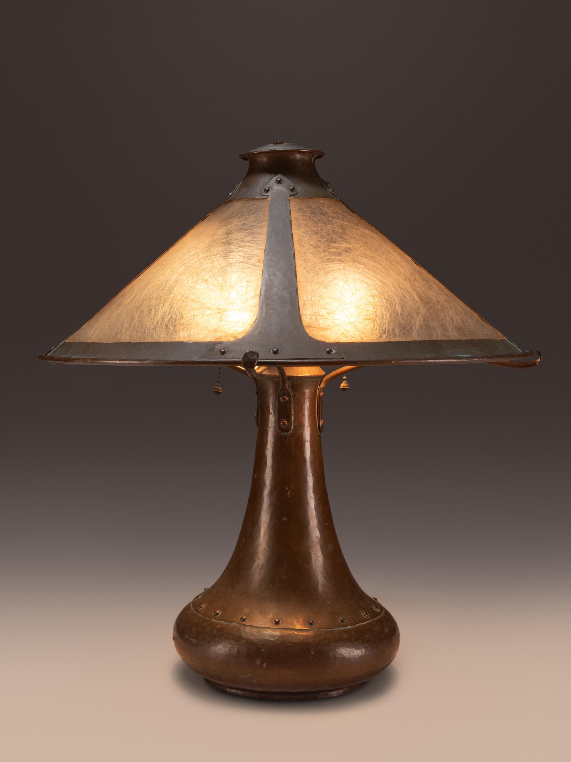 Table Lamp with Vented Cap
