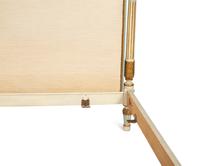 A Louis XVI Style Painted and Parcel Gilt Full-Size Bed