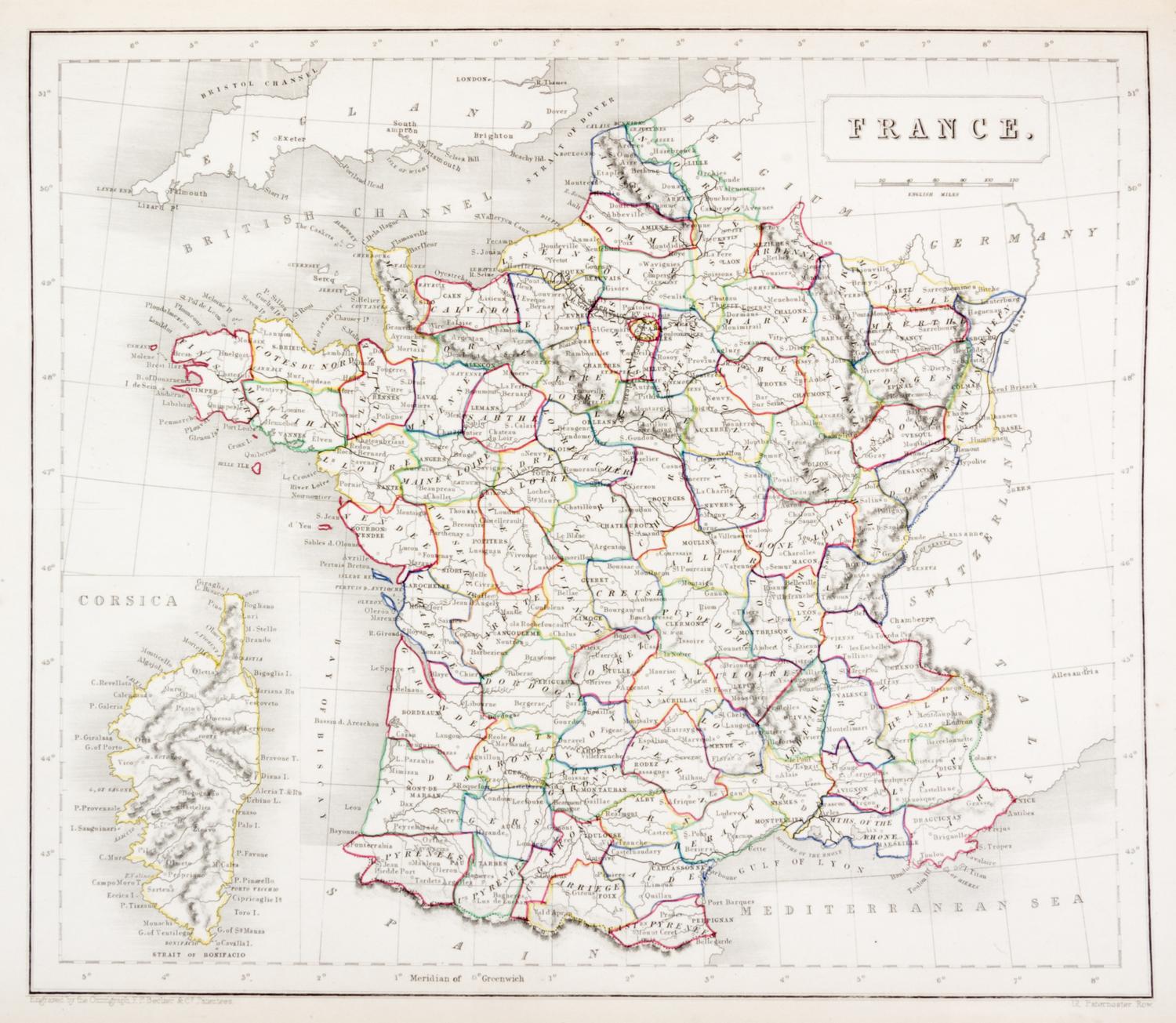 (ATLAS) CLARKE & CO. The Universal Atlas. New York, 1848. With 31 engraved maps, colored in outline.