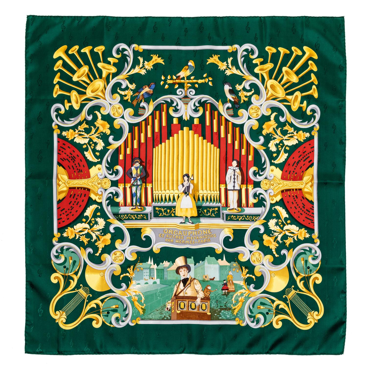 Hermès 90cm Silk Scarf