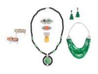 Eight Pieces of Kenneth Jay Lane Jewelry