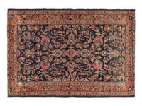 Two Persian Wool Area Rugs