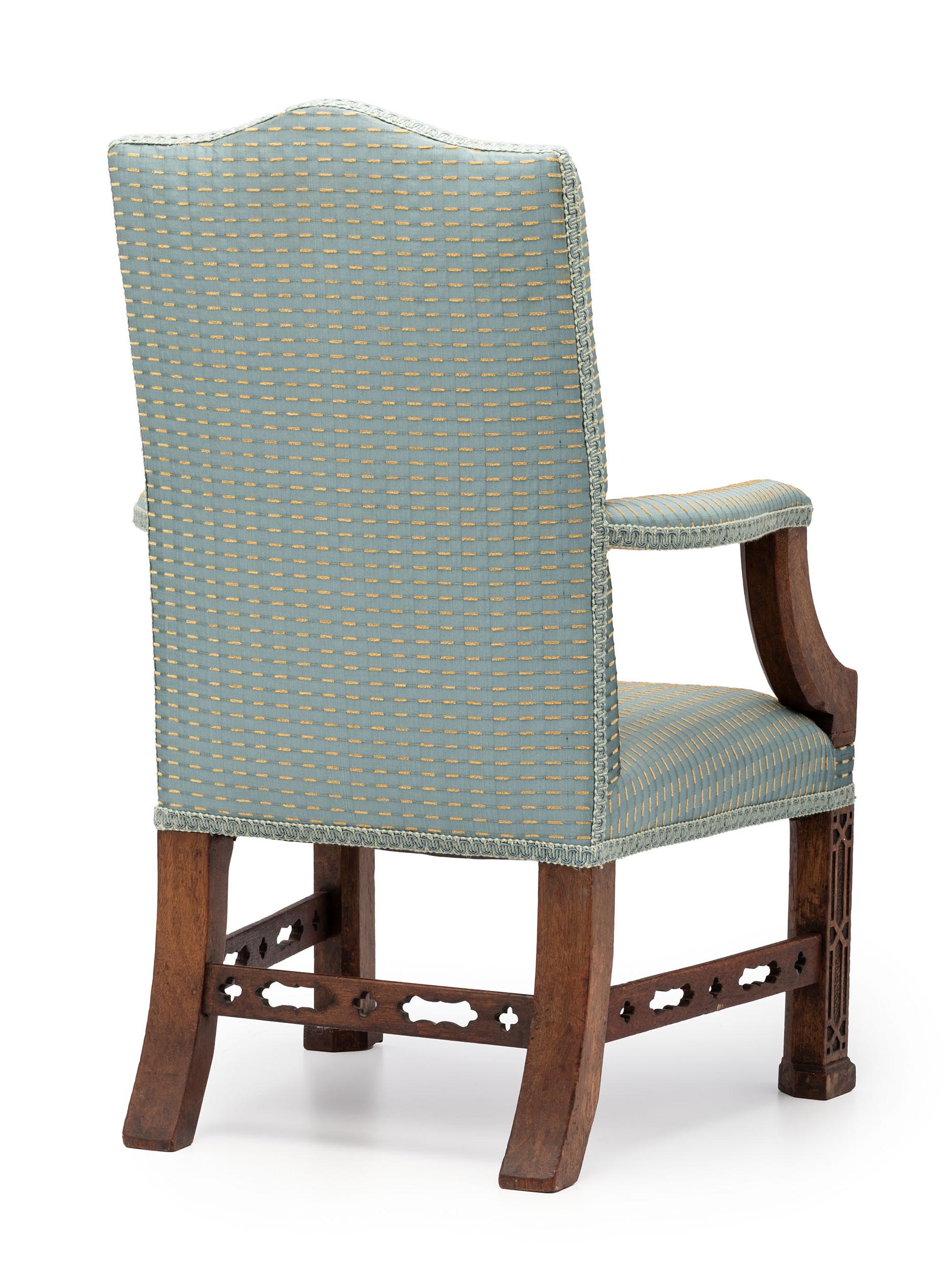 An Irish George III Style Mahogany Child's Lolling Chair