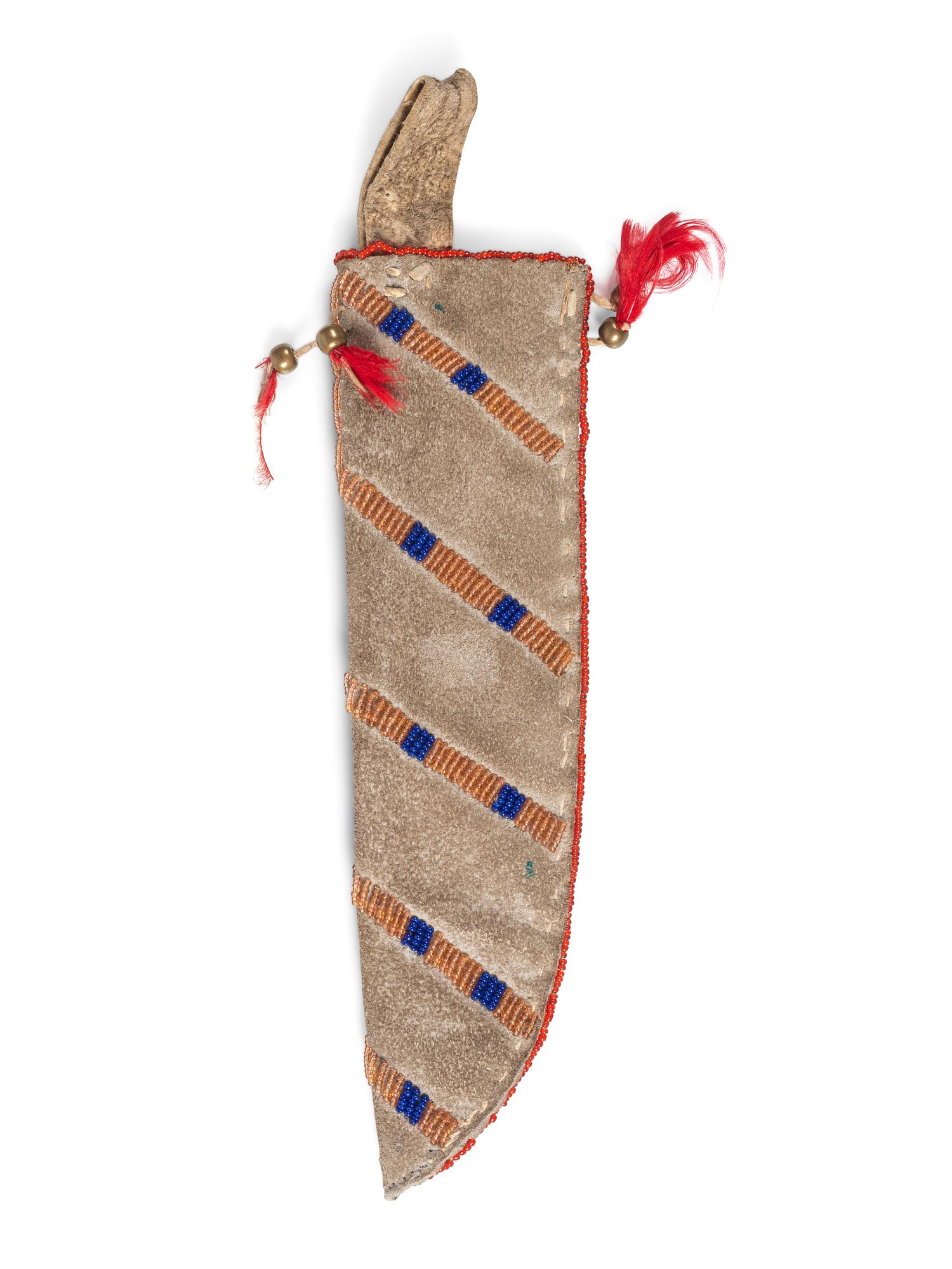Northern Plains Beaded Knife Sheath
