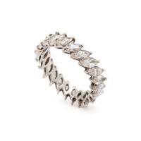 DIAMOND AND PLATINUM ETERNITY BAND