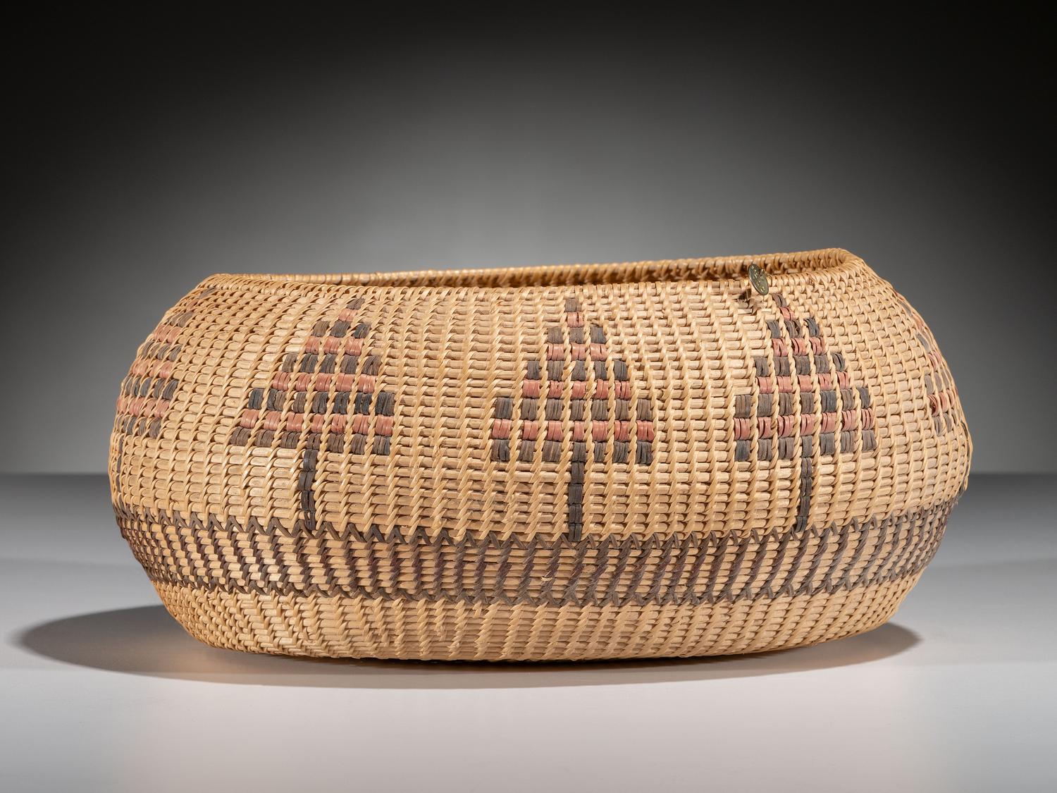 Paiute Polychrome Basket