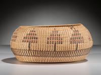 Paiute Polychrome Basket