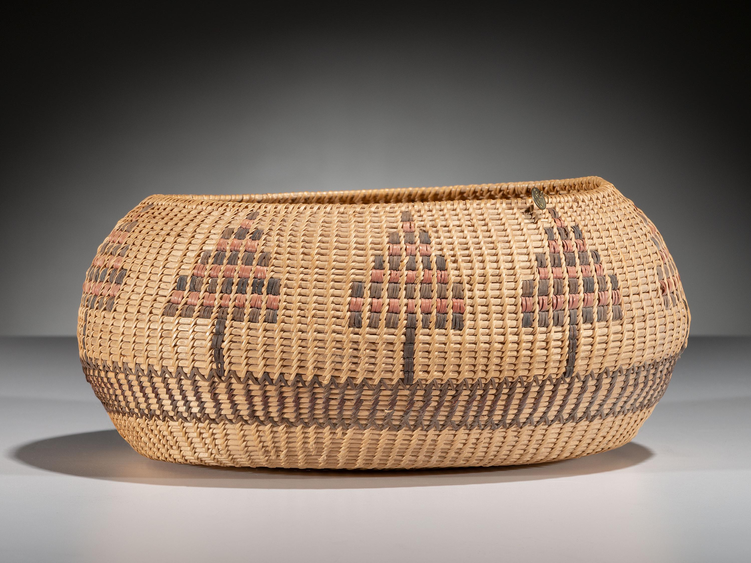 Paiute Polychrome Basket