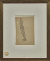 Lyonel Feininger (German/American, 1871-1956) - Standing Man