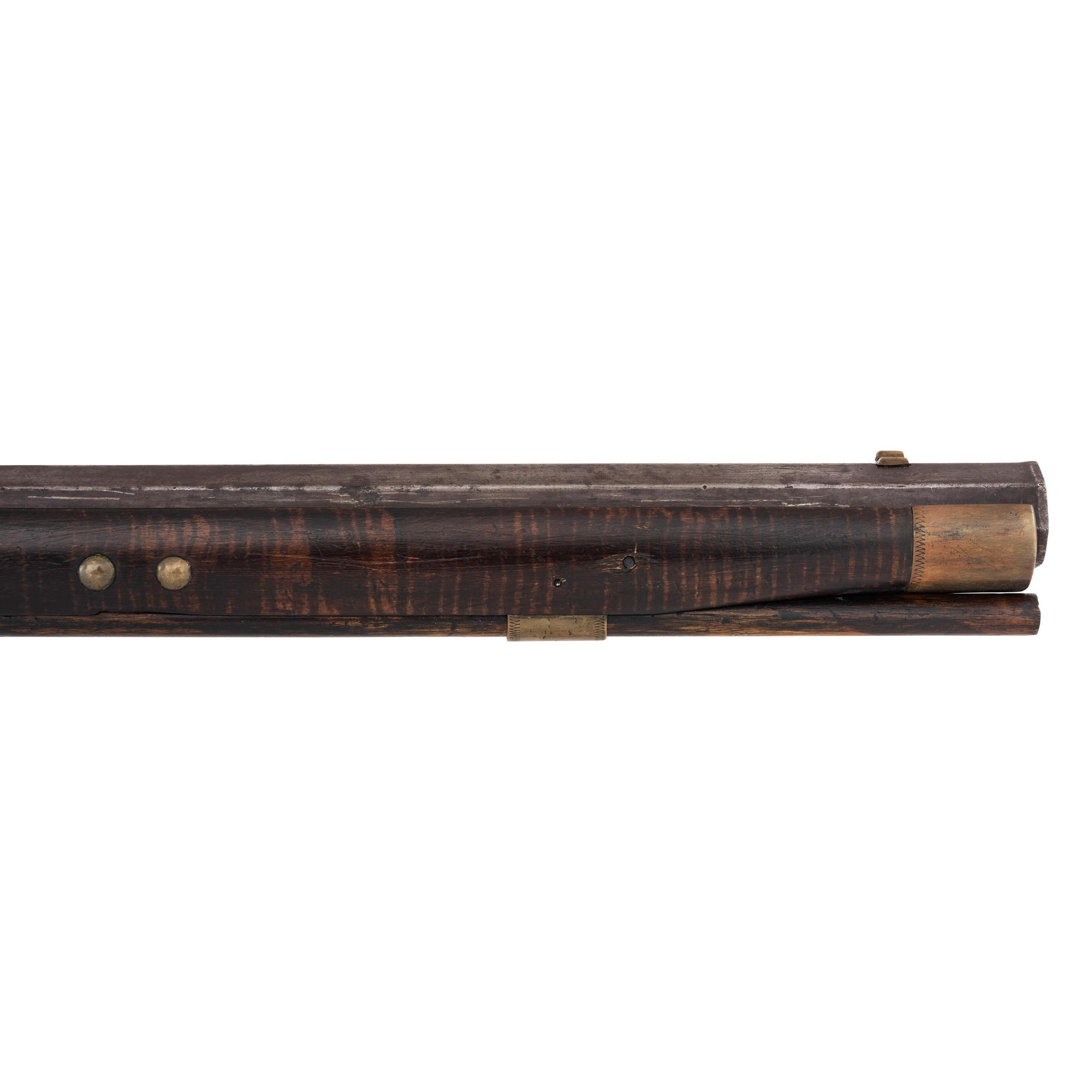 Tacked Fullstock Percussion Trade Rifle by Leman