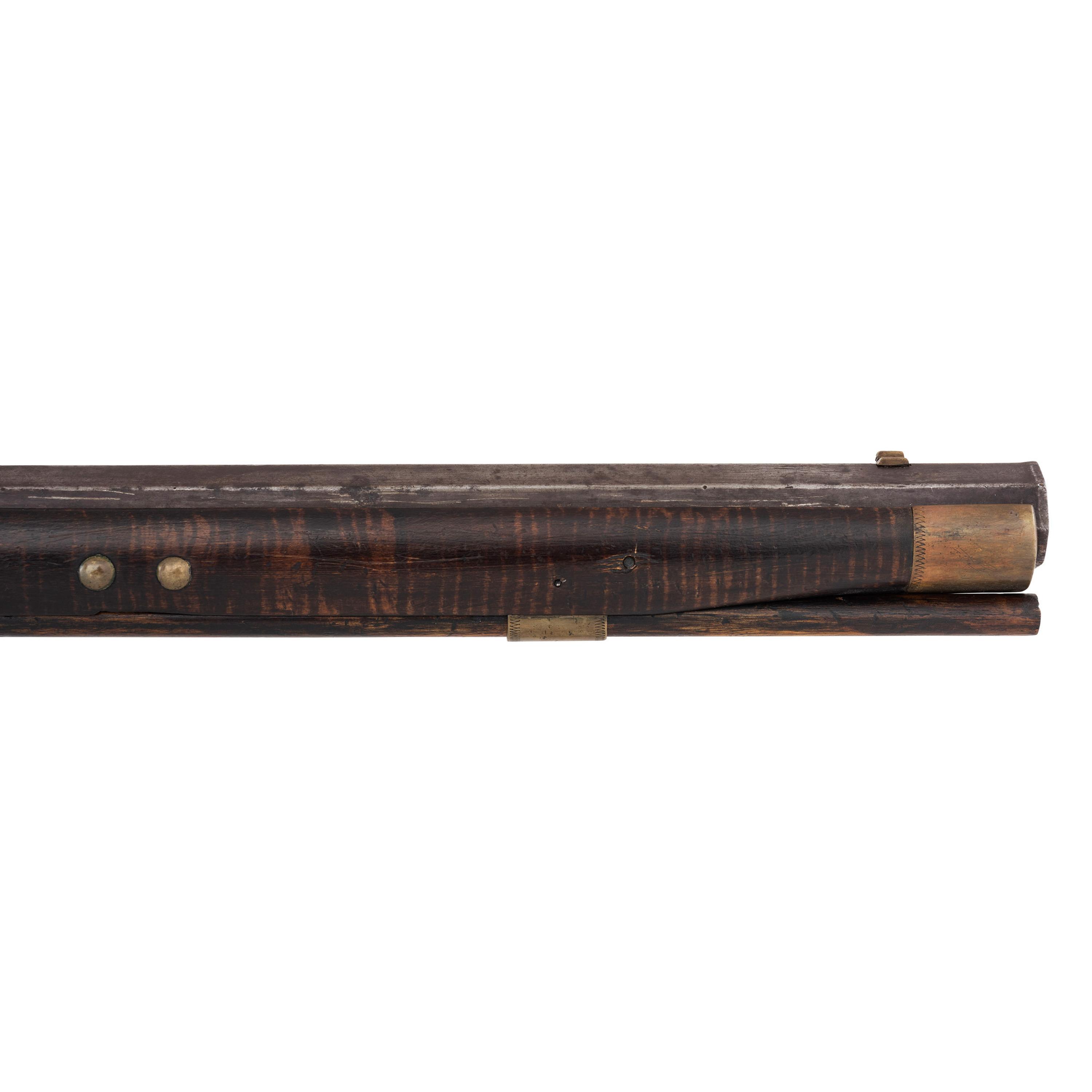 Tacked Fullstock Percussion Trade Rifle by Leman