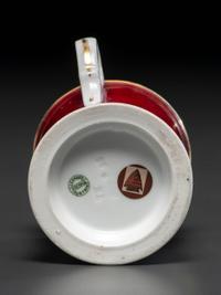 A Coal Dealer's Porcelain Occupational Shaving Mug