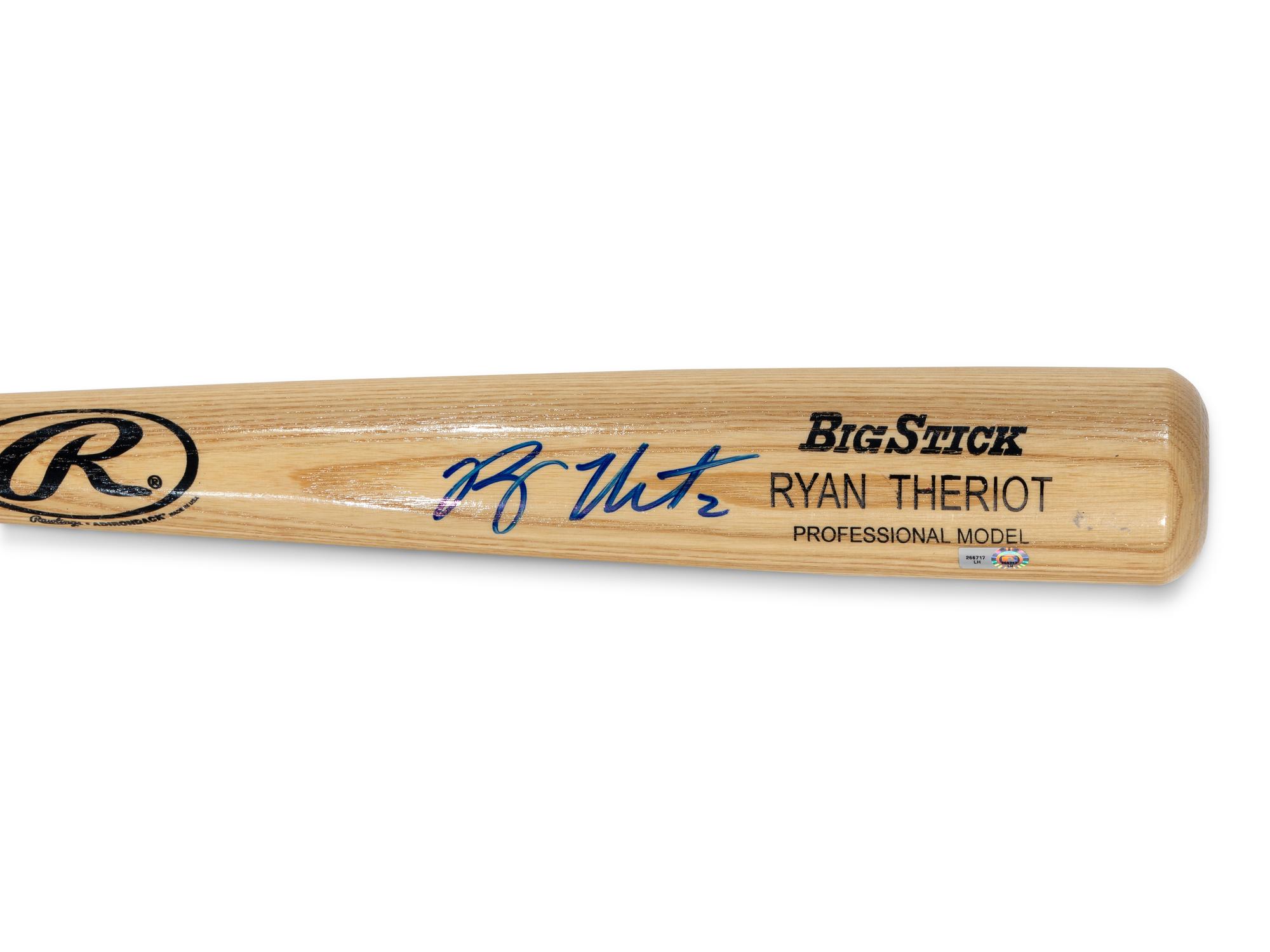 A Group of Chicago Cubs Bats Including Giovanni Sotto Game Used
