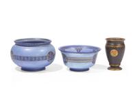 Three Wedgwood 'Celtic Ornaments' Vessels