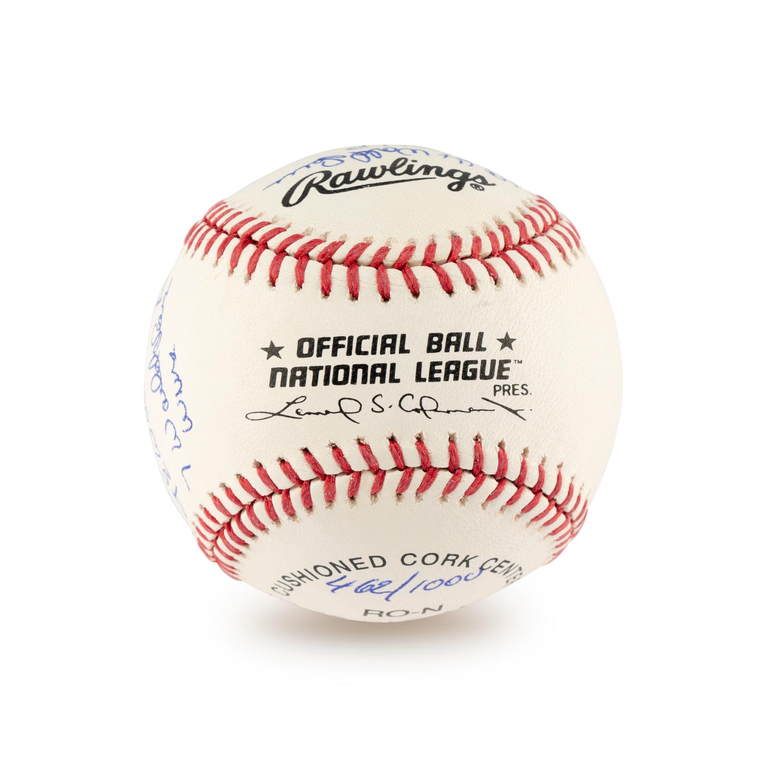 A Bob Gibson Multi Career Achievement/Stat Inscribed Signed Autograph Baseball