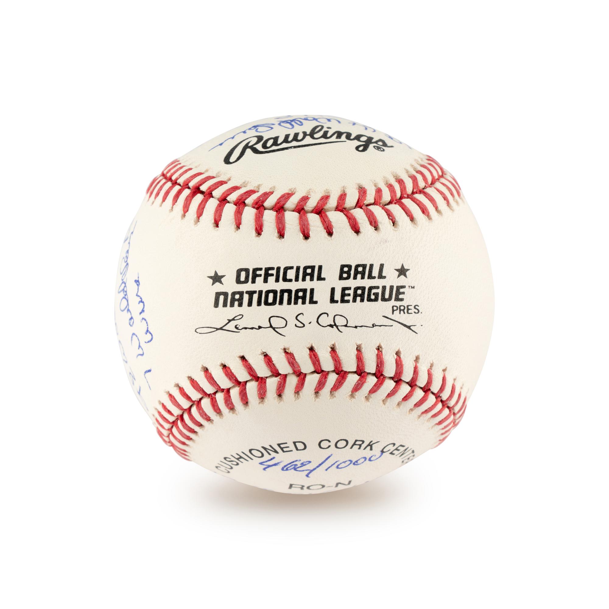 A Bob Gibson Multi Career Achievement/Stat Inscribed Signed Autograph Baseball