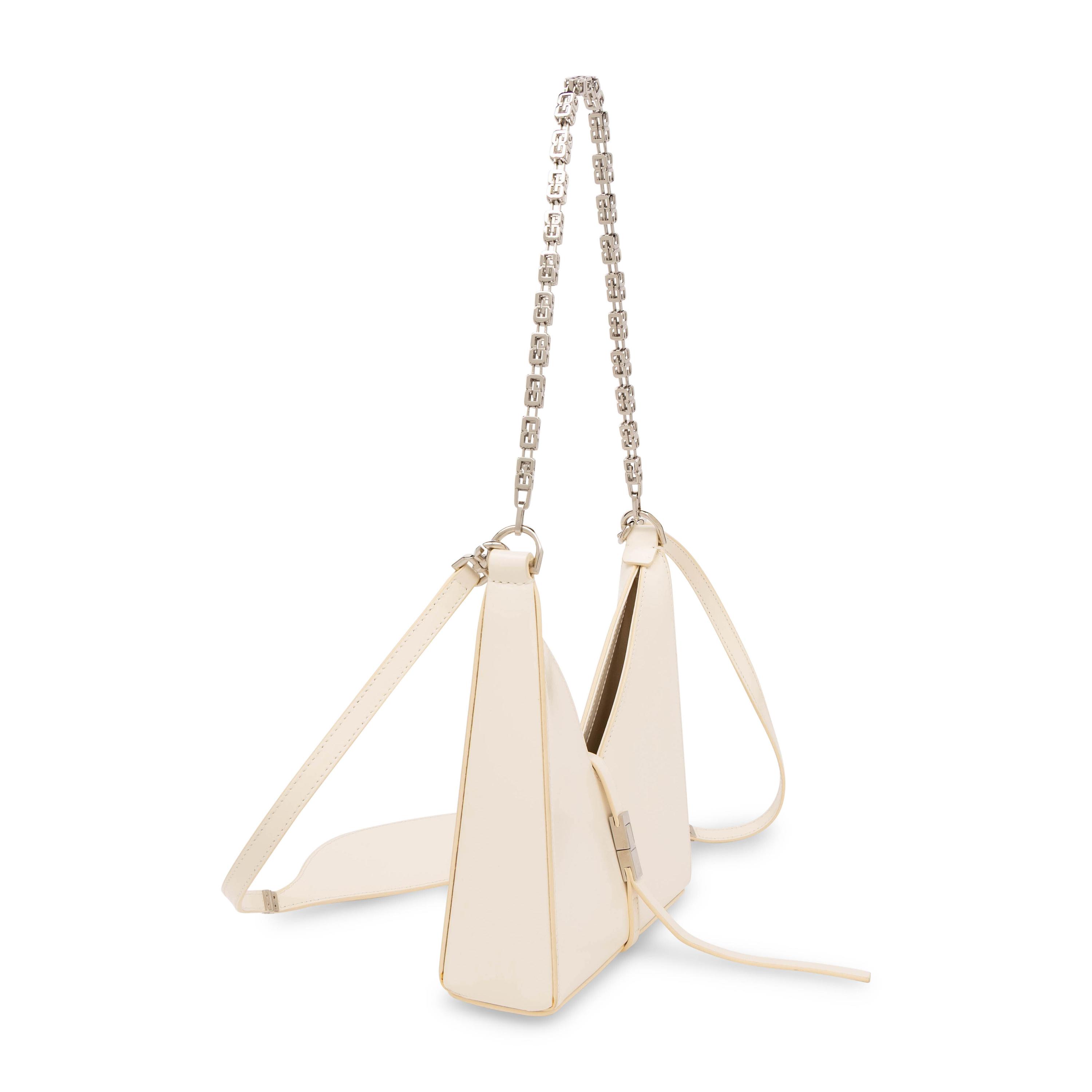 Givenchy, Mini Cut-Out Bag in White Leather