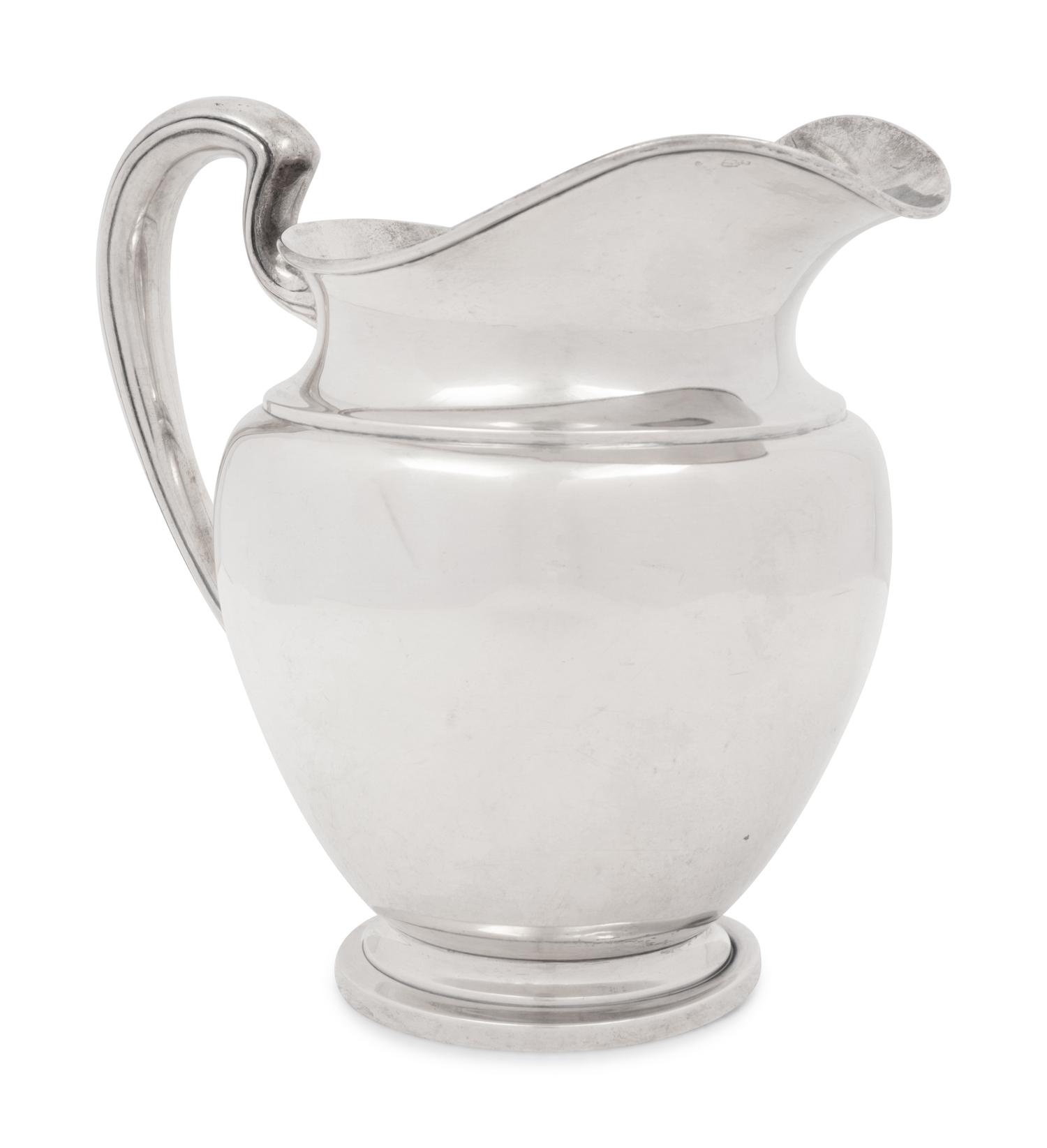 An American Silver Water Pitcher