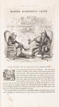 DICKENS, CHARLES. Master Humphrey's Clock. London, 1850. 3 vols. First edition in book form.