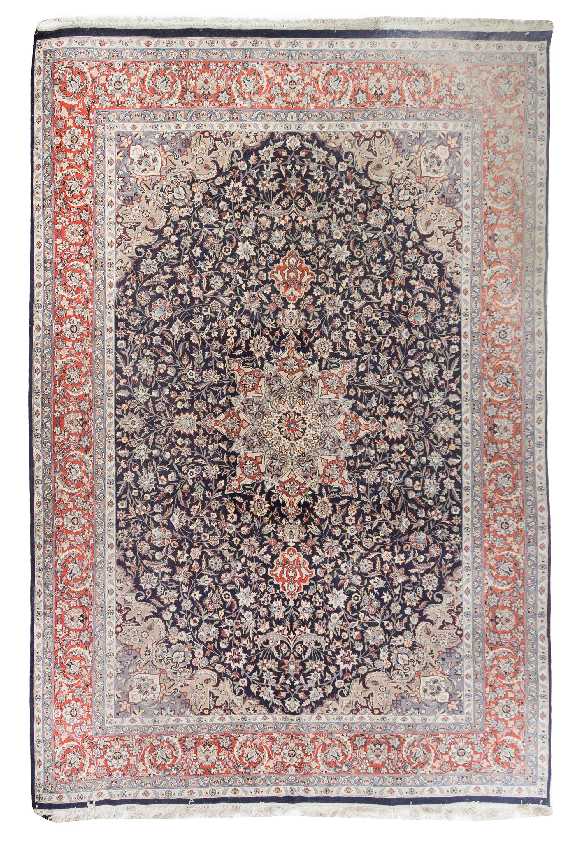 A Persian Wool Rug 10 feet 8 inches x 7 feet 11 inches. — SECOND HALF 20TH CENTURY