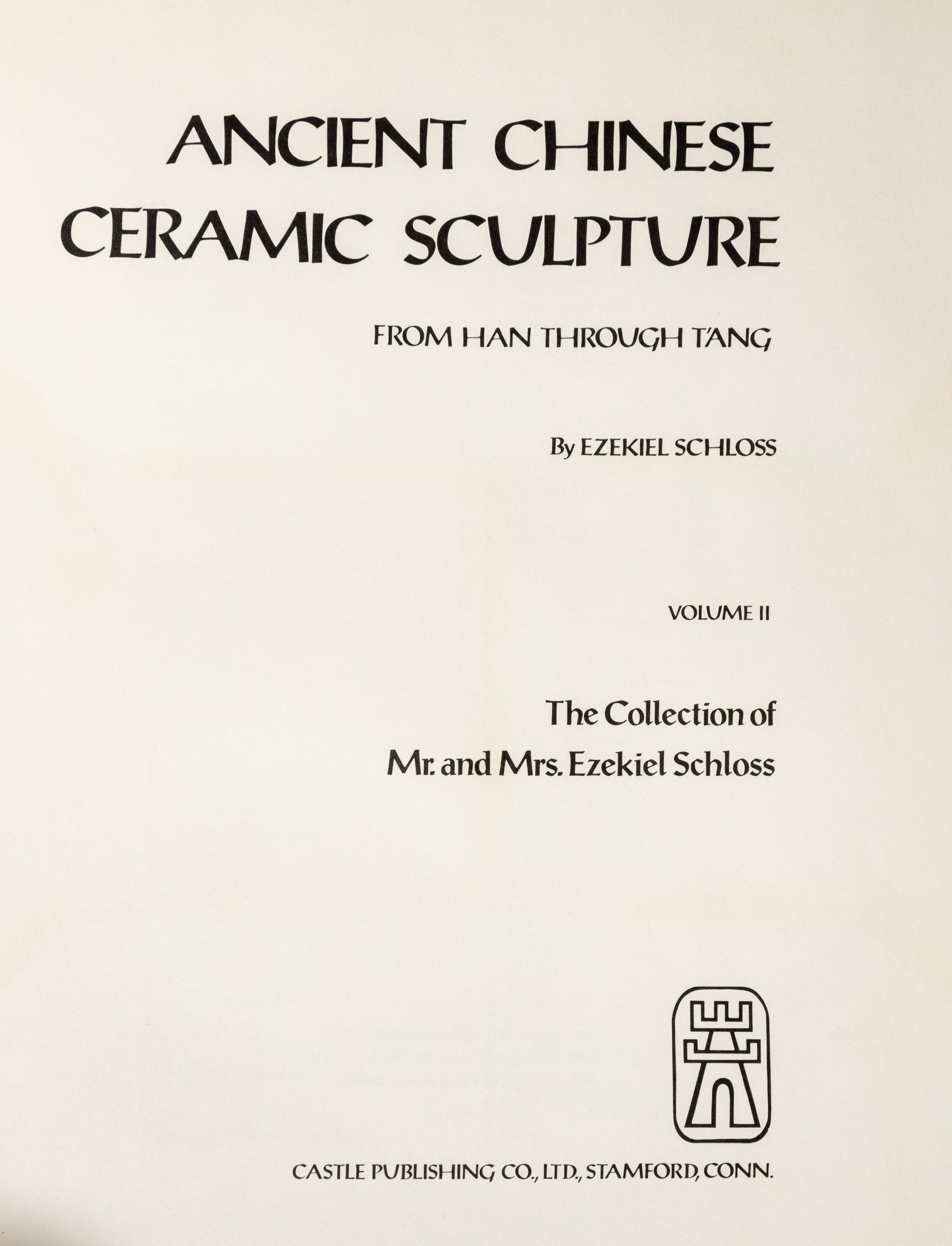 [CHINESE ART] A group of Chinese art reference books, comprising:
