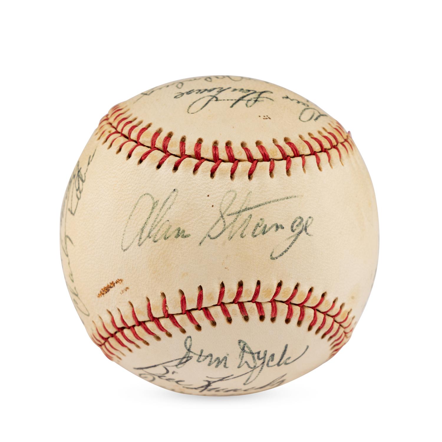 A 1959 Seattle Rainers Team Signed Autograph Baseball (JSA Letter of Authenticity)