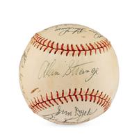 A 1959 Seattle Rainers Team Signed Autograph Baseball (JSA Letter of Authenticity)