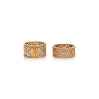 COLLECTION OF GOLD RINGS