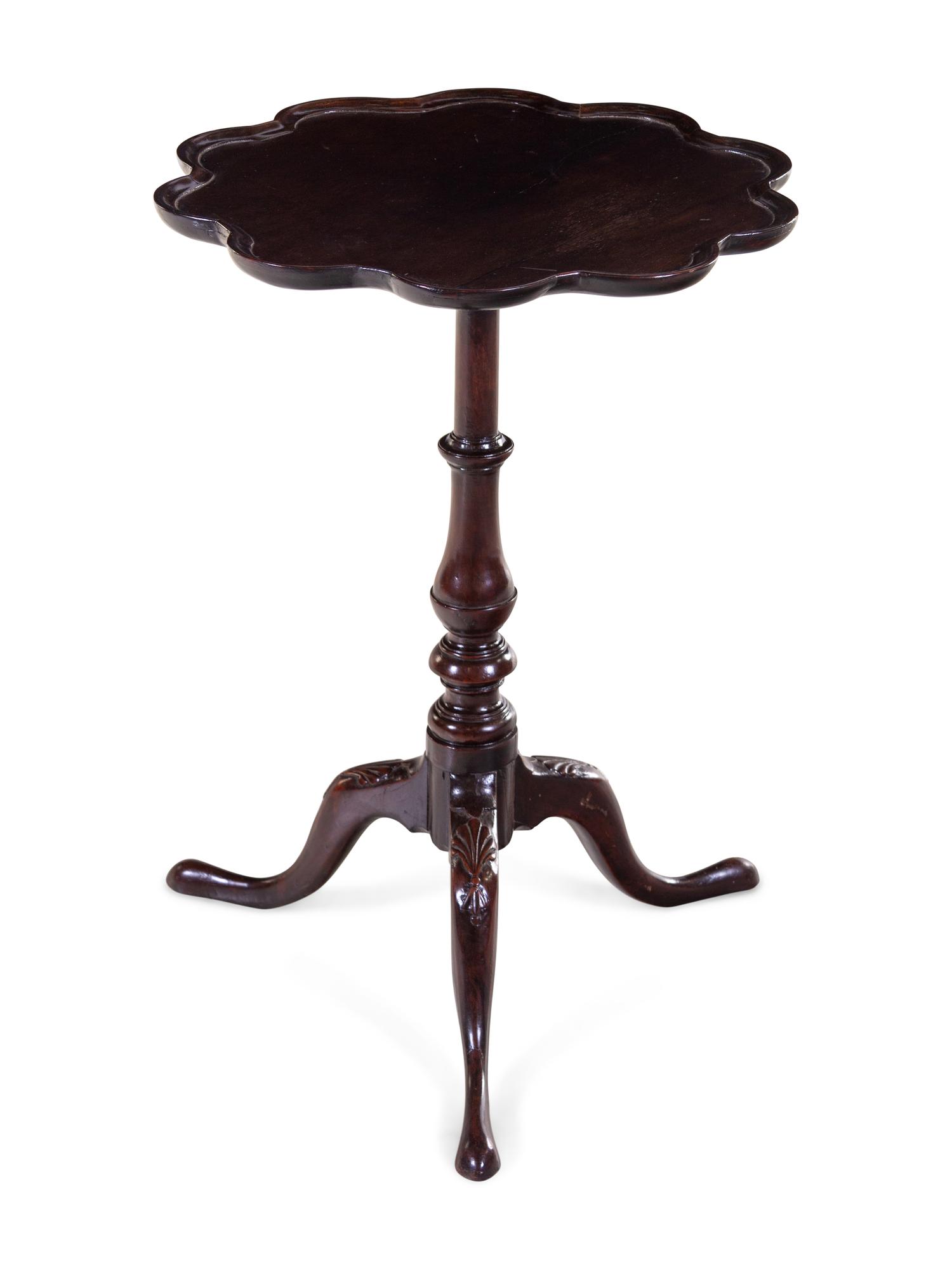A George II Mahogany Tea Table