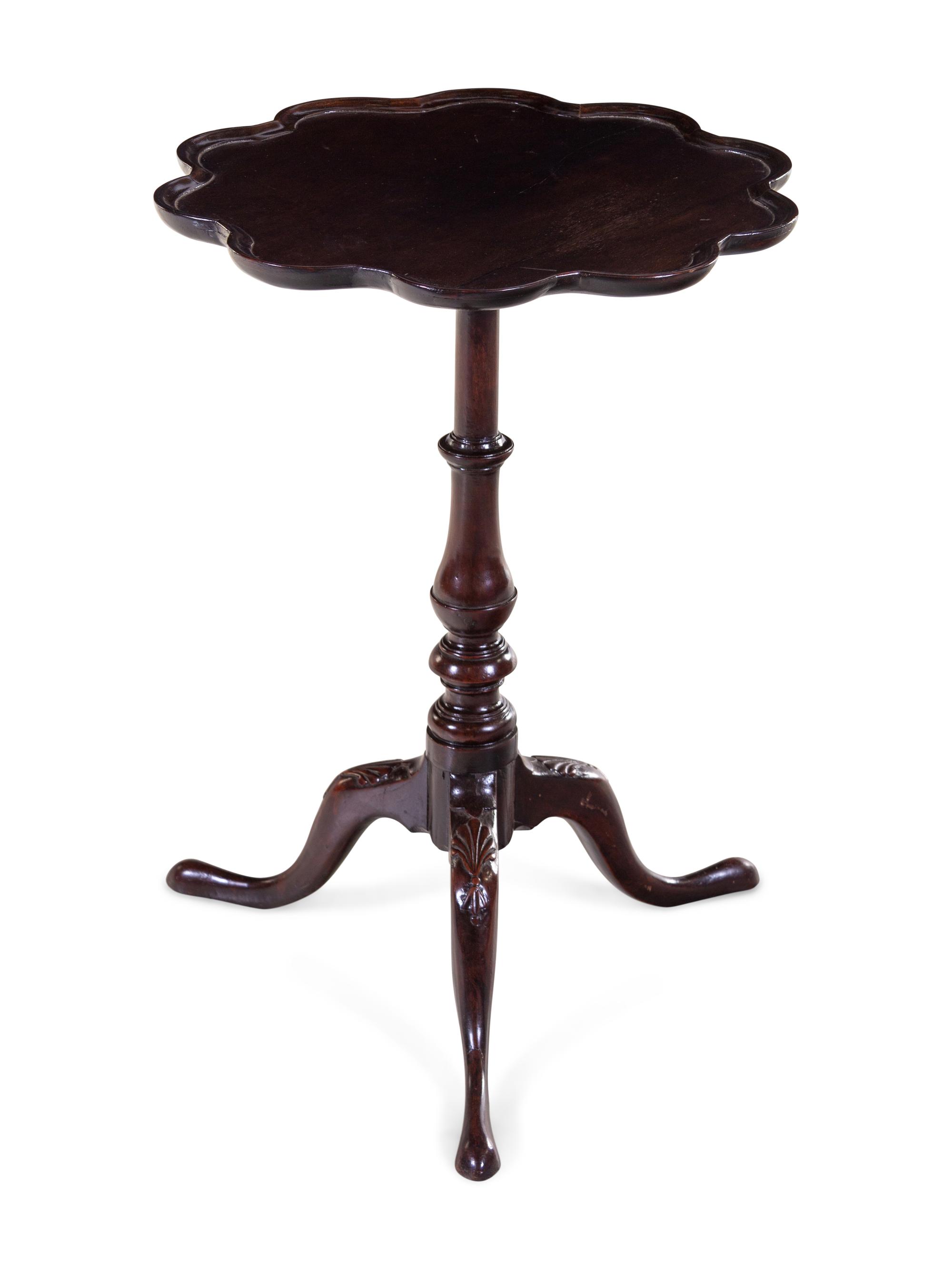 A George II Mahogany Tea Table