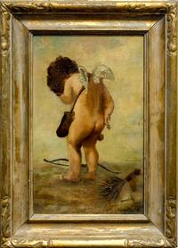 Louise Max-Ehrler, (Austrian, 1850-1920), Cupid