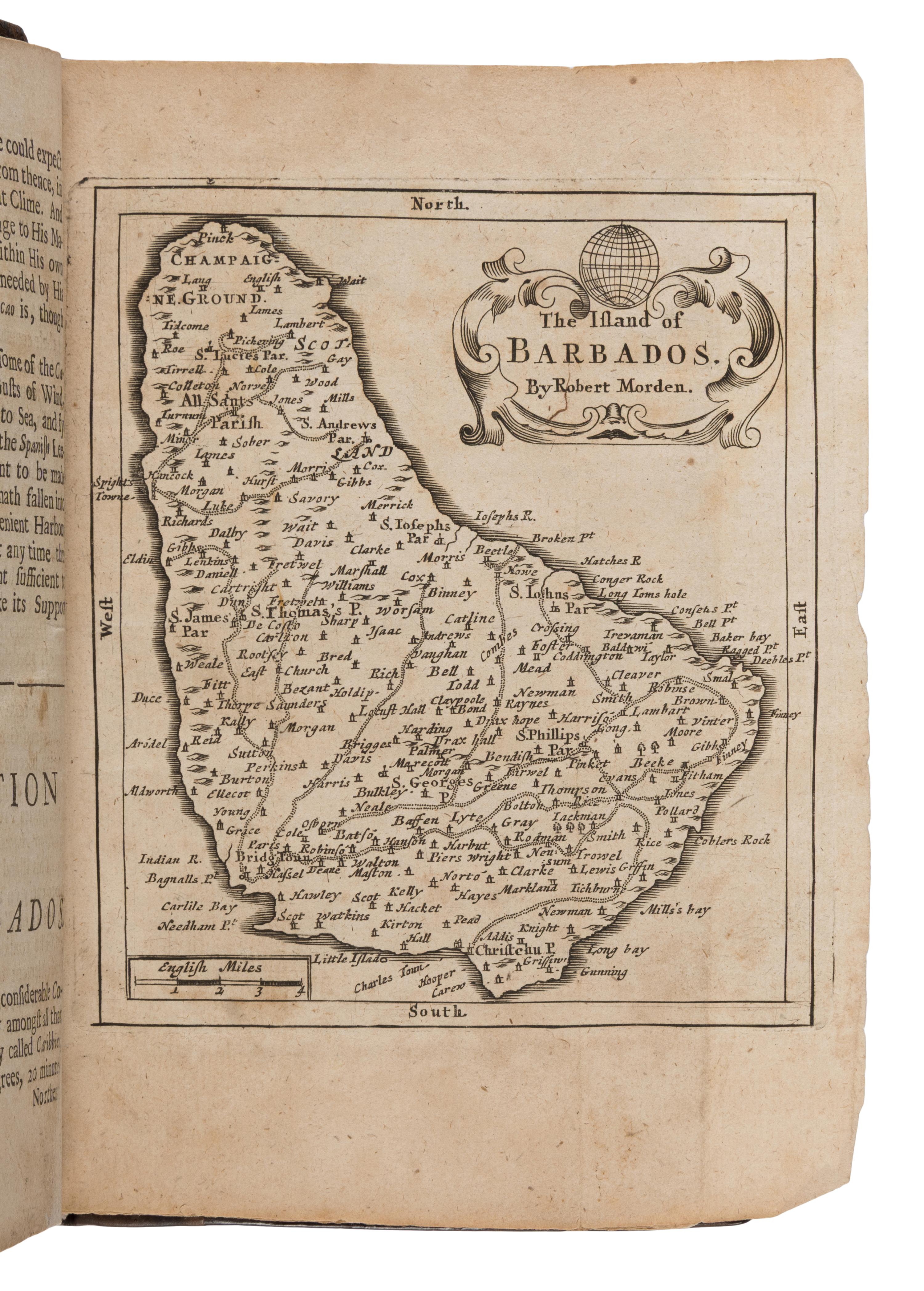 Blome, Richard (1635-1705). The Present State of His Majesties Isles and Territories in America... London: Printed for H. Clark, 1687.