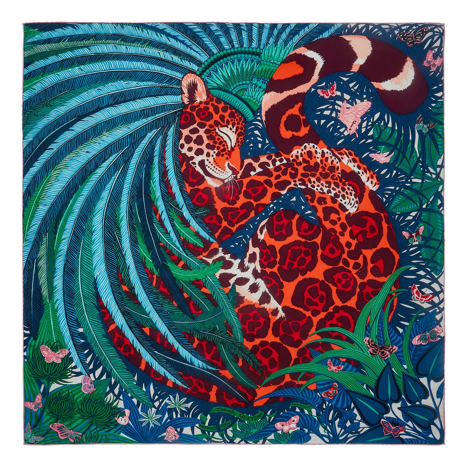 Three Hermès Scarves
