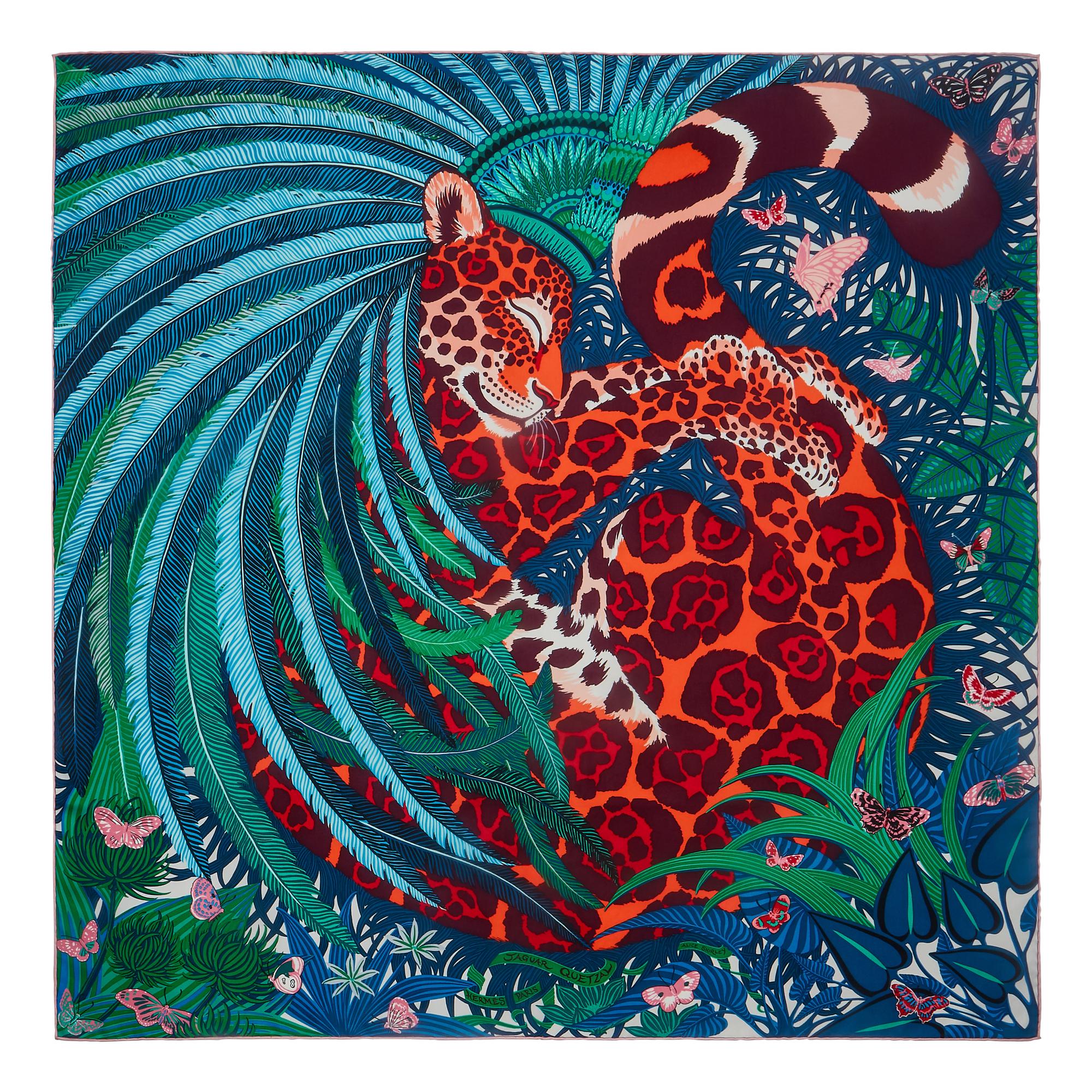 Three Hermès Scarves