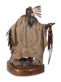 Dave McGary (American, 1958-2013) Bounty of Gray Hawk , Artist's Casting, 1997