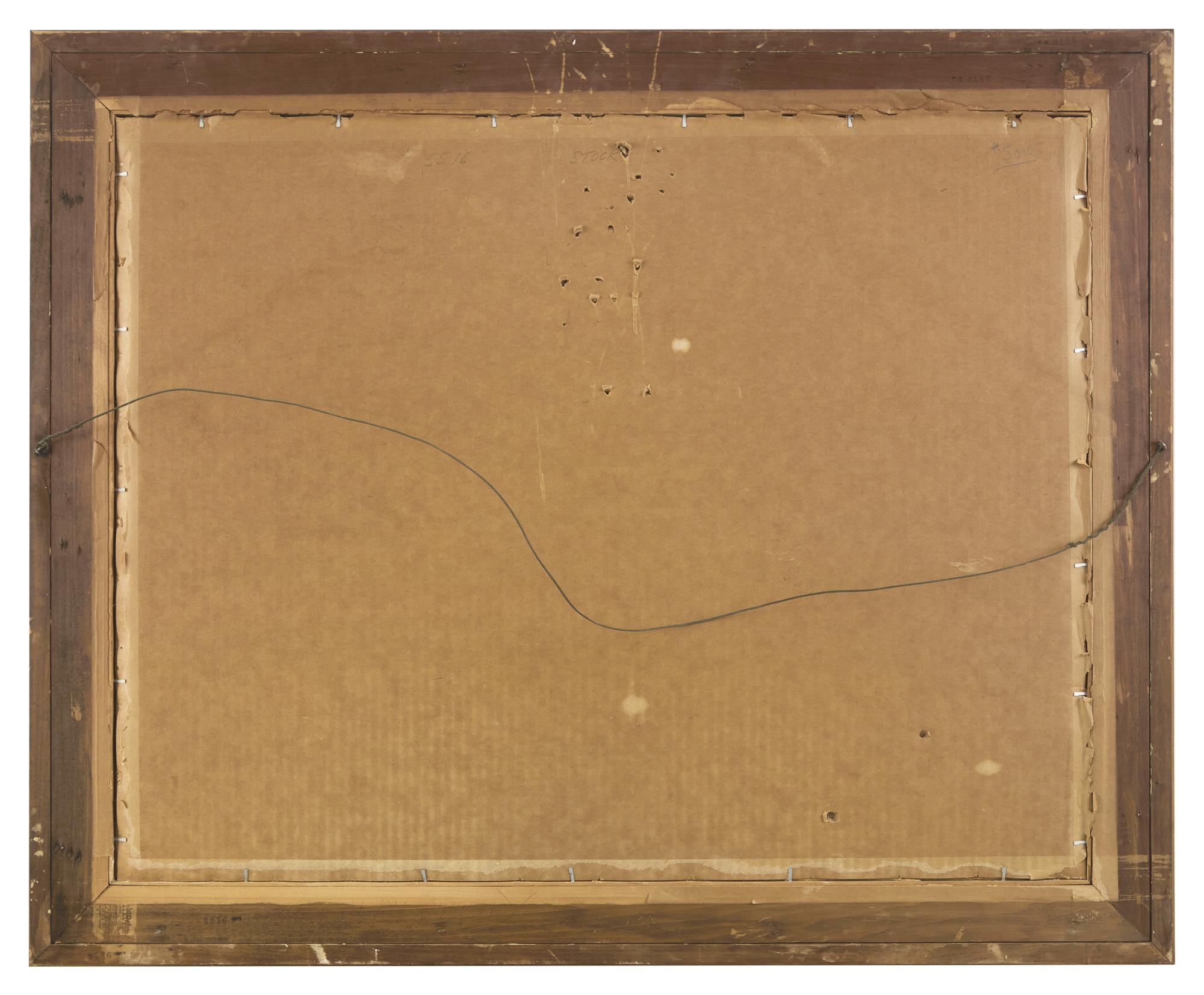 Le Peintre et Son Modèle, 1954