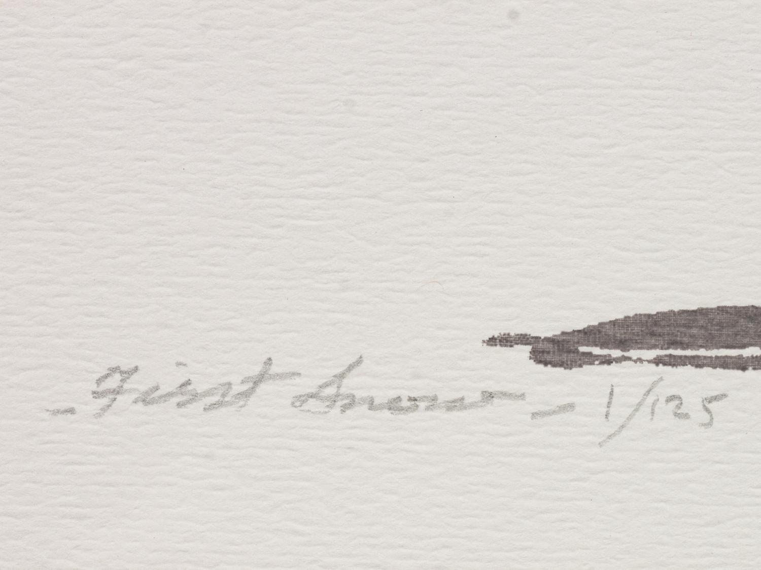Five Works: Three Horses ; First Snow , edition 1/125; November, edition 115/120; Cerro Gordo , edition 100/120; Rio Grande in Winter, edition 23/146