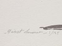 Five Works: Three Horses ; First Snow , edition 1/125; November, edition 115/120; Cerro Gordo , edition 100/120; Rio Grande in Winter, edition 23/146