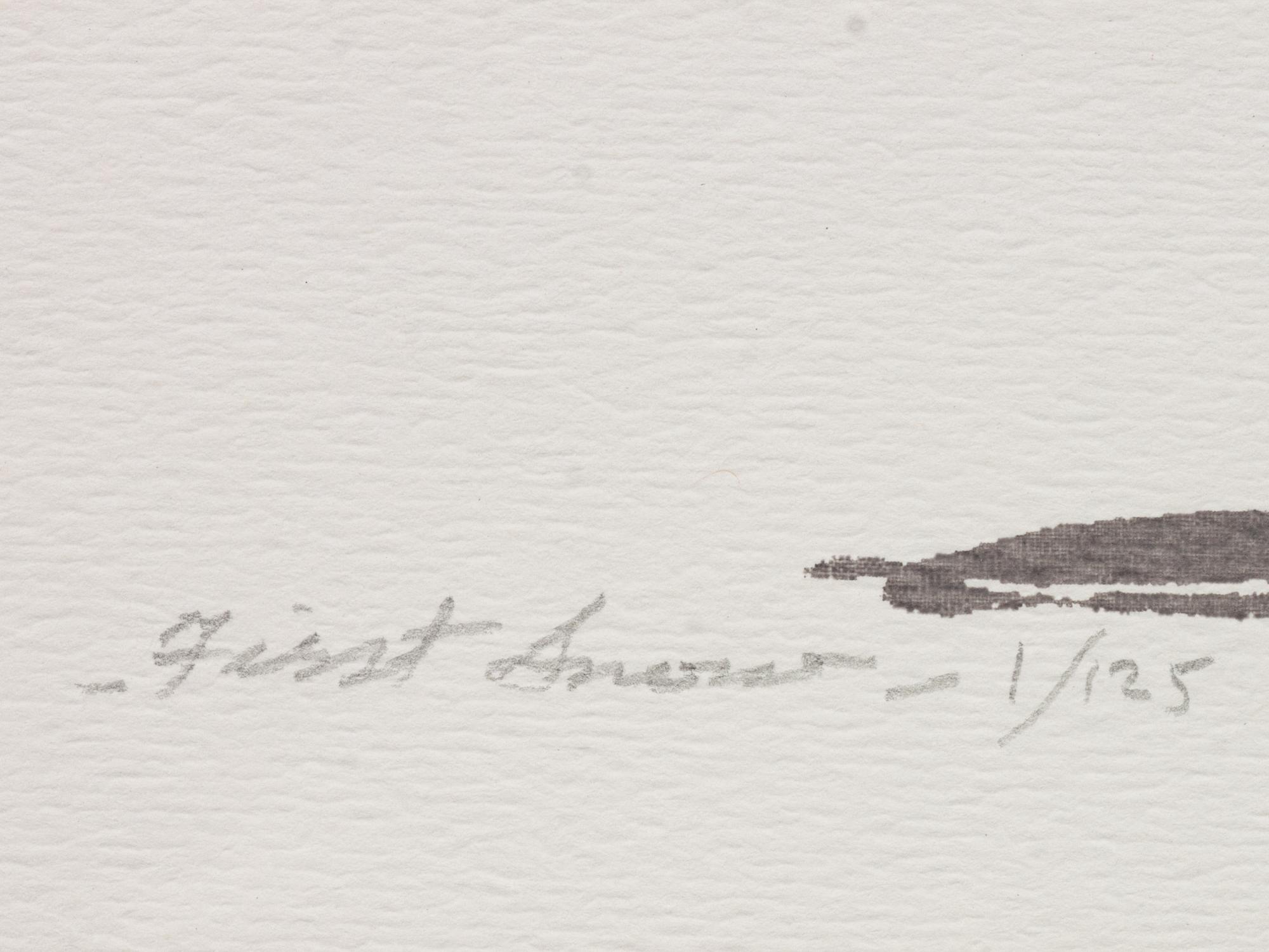 Five Works: Three Horses ; First Snow , edition 1/125; November, edition 115/120; Cerro Gordo , edition 100/120; Rio Grande in Winter, edition 23/146