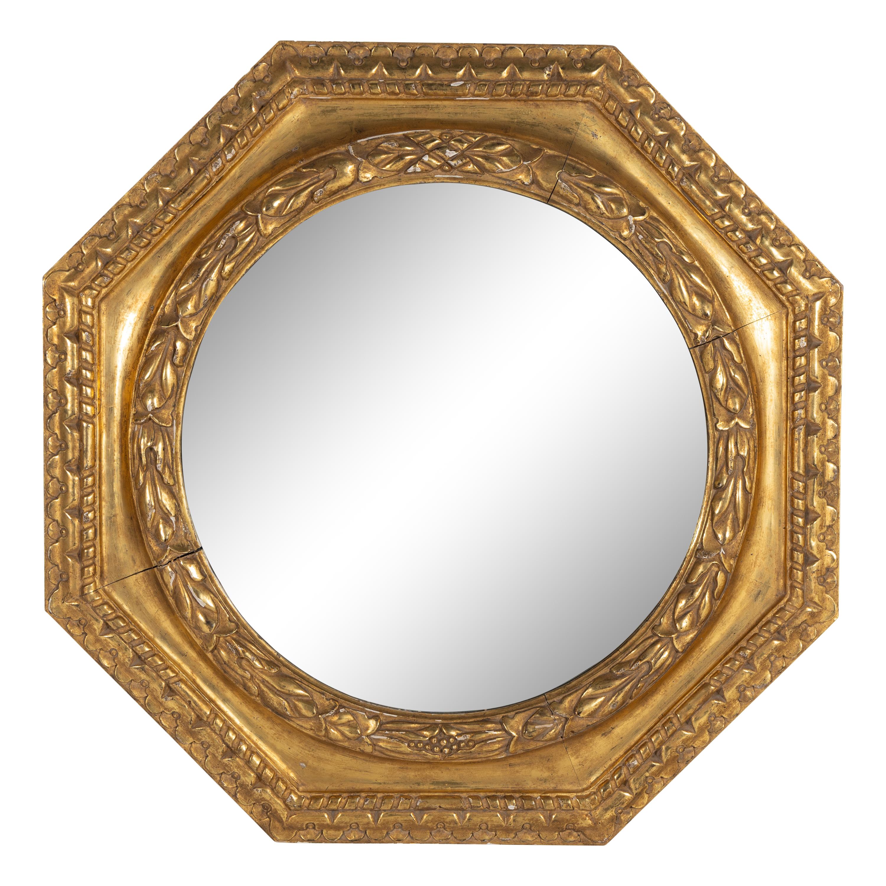 A Contemporary Gitlwood Mirror