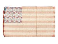 [FLAGS]. 36-star Philadelphia International Exhibition flag. Ca 1876.