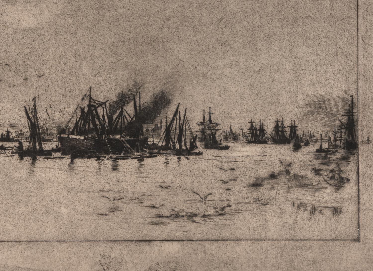 Les Esprits des Villes-Mortes and Le Port aux Mouettes (two works), 1886